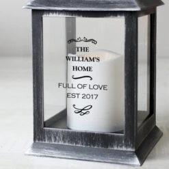 Personalised Antique Scroll Lantern -Chic Household Items 30878232 alt01
