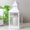 Personalised Couples Floral White Lantern -Chic Household Items 30878235