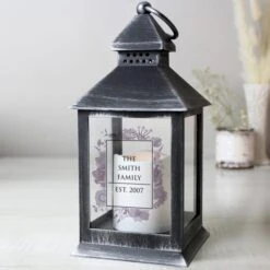 Personalised Soft Watercolour Lantern -Chic Household Items 30878240