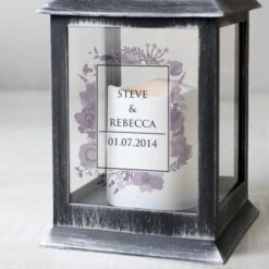 Personalised Soft Watercolour Lantern -Chic Household Items 30878240 alt01