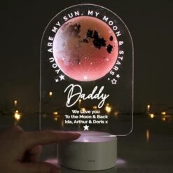 Personalised Sun Moon And Stars Colour Changing Night LED Light -Chic Household Items 30878358 alt04