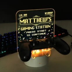 Personalised Gaming Controller Holder Colour Changing LED Light -Chic Household Items 30878359 alt05