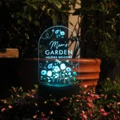Personalised Flower Garden Outdoor Solar LED Light -Chic Household Items 30878360 alt06