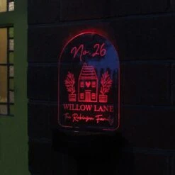 Personalised Home Outdoor Solar LED Light -Chic Household Items 30878363 alt08