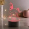 Personalised Unicorn Colour Changing Night LED Light -Chic Household Items 30878374