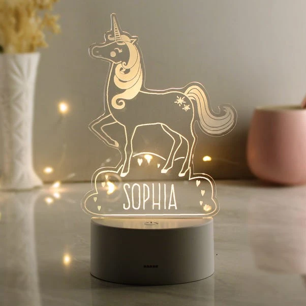 Personalised Unicorn Colour Changing Night LED Light 6 Personalised Unicorn Colour Changing Night LED Light - Image 4
