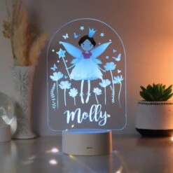 Personalised Fairy Colour Changing Night LED Light -Chic Household Items 30878378 alt02