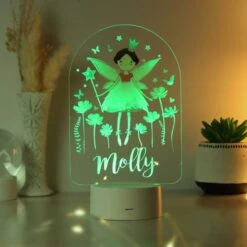 Personalised Fairy Colour Changing Night LED Light -Chic Household Items 30878378 alt05