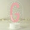 Personalised Initial Colour Changing Night LED Light -Chic Household Items 30878383