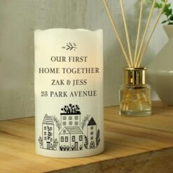 Personalised Home LED Candle -Chic Household Items 30878386 alt03