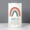 Personalised Rainbow LED Candle -Chic Household Items 30878389