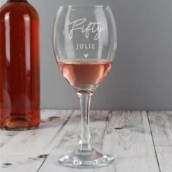 Personalised Birthday Wine Glass -Chic Household Items 30878461 alt03
