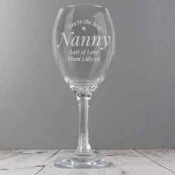 Personalised You Are The Best Wine Glass -Chic Household Items 30878467 alt02