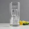 Personalised Gin And Tonic Highball Glass 2 Personalised Gin And Tonic Highball Glass -Chic Household Items 30878526