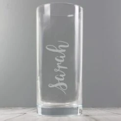 Personalised Engraved Highball Glass -Chic Household Items 30878528 alt01