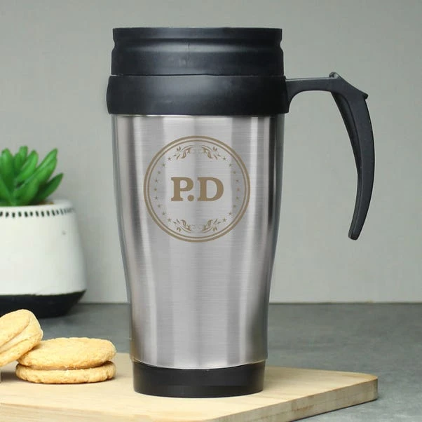 Personalised Monogram Travel Mug 5 Personalised Monogram Travel Mug - Image 3