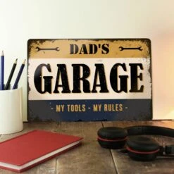 Personalised Garage Metal Sign -Chic Household Items 30880804 alt02