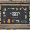 Personalised Gardening Metal Sign -Chic Household Items 30880805