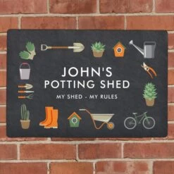 Personalised Gardening Metal Sign -Chic Household Items 30880805 alt02