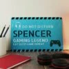 Personalised Gamer Do Not Disturb Metal Sign -Chic Household Items 30880812