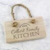 Personalised Kitchen Wooden Sign -Chic Household Items 30880815