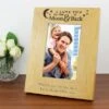 Personalised To The Moon And Back Oak Effect Portrait Photo Frame -Chic Household Items 30880828