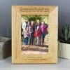 Personalised Grandchildren Are A Blessing Light Wood Portrait Photo Frame -Chic Household Items 30880838