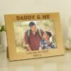 Personalised Daddy And Me Light Wood Landscape Photo Frame 2 Personalised Daddy And Me Light Wood Landscape Photo Frame -Chic Household Items 30880840