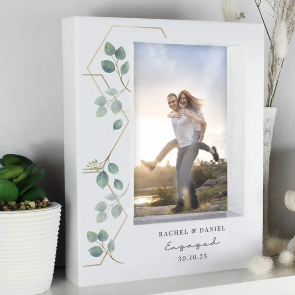 Personalised Botanical Portrait Box Photo Frame 6 Personalised Botanical Portrait Box Photo Frame - Image 4