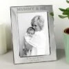 Personalised Silver Mummy And Me Portrait Photo Frame -Chic Household Items 30880868