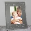 Personalised Classic Diamante Glass Portrait Photo Frame -Chic Household Items 30880883