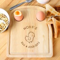 Personalised Chick Egg And Toast Board -Chic Household Items 30900024 alt02