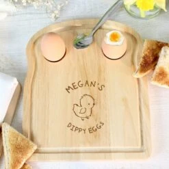Personalised Chick Egg And Toast Board -Chic Household Items 30900024 alt03