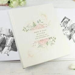 Personalised Floral Traditional Photo Album -Chic Household Items 30908329 alt02