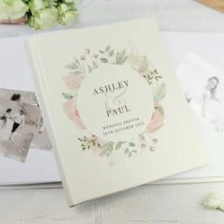Personalised Floral Traditional Photo Album -Chic Household Items 30908329 alt03
