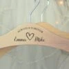 Personalised Always And Forever Wooden Coat Hanger 2 Personalised Always And Forever Wooden Coat Hanger -Chic Household Items 30908338