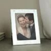 Personalised Decorative Our Wedding Day Silver Photo Frame