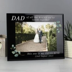 Personalised Of All The Walks Glass Wedding Frame -Chic Household Items 30908367 alt03