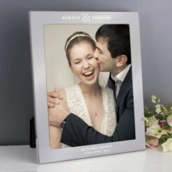 Personalised Always And Forever Silver Photo Frame -Chic Household Items 30908369 alt03