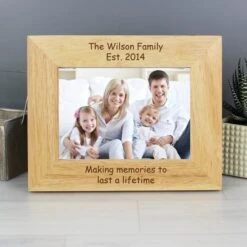 Personalised Landscape Landscape Wooden Photo Frame -Chic Household Items 30908375 alt02