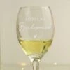 Personalised Bridesmaid Wine Glass -Chic Household Items 30908410