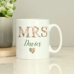 Personalised Mrs Autumnal Mug -Chic Household Items 30908425 alt03