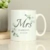 Personalised Botanical Mrs Mug 2 Personalised Botanical Mrs Mug -Chic Household Items 30908428