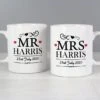 Personalised Set Of 2 Mr And Mrs Mugs -Chic Household Items 30908429
