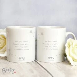 Personalised Set Of 2 Boofle Wedding Couple Mug -Chic Household Items 30908432 alt02