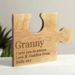 Personalised Free Text Jigsaw Piece Ornament -Chic Household Items 30908440 alt07