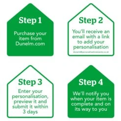 Personalised Free Text Jigsaw Piece Ornament -Chic Household Items 30908440 alt09