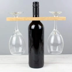 Personalised Married Couple Wine Glass And Bottle Holder -Chic Household Items 30908442 alt04