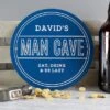 Personalised Man Cave Heritage Plaque -Chic Household Items 30913875