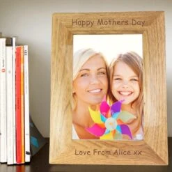 Personalised Wooden Photo Frame -Chic Household Items 30913886 alt02